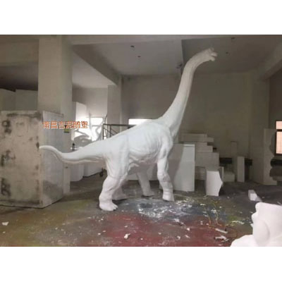 恐龙泡沫雕塑
